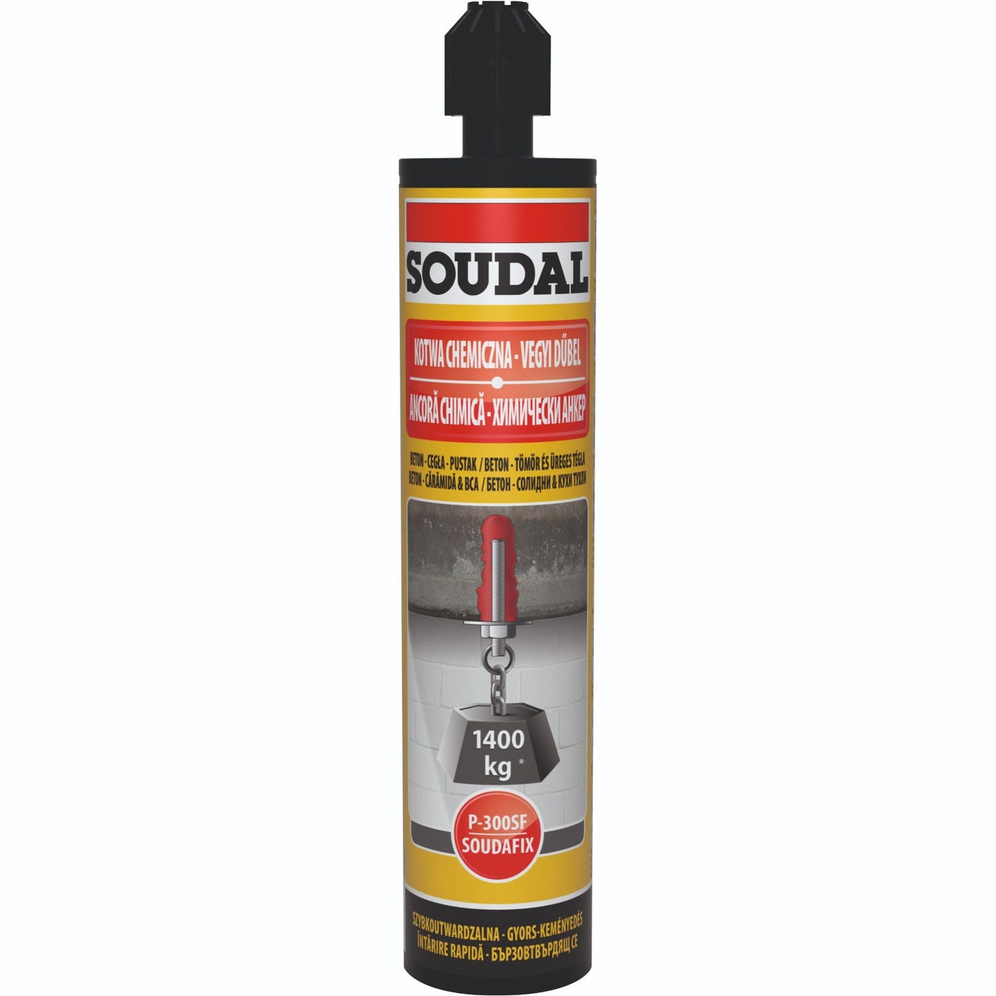 Adeziv Ancoră Chimică Soudal Soudafix P-300SF 280ml pentru fixare structurală