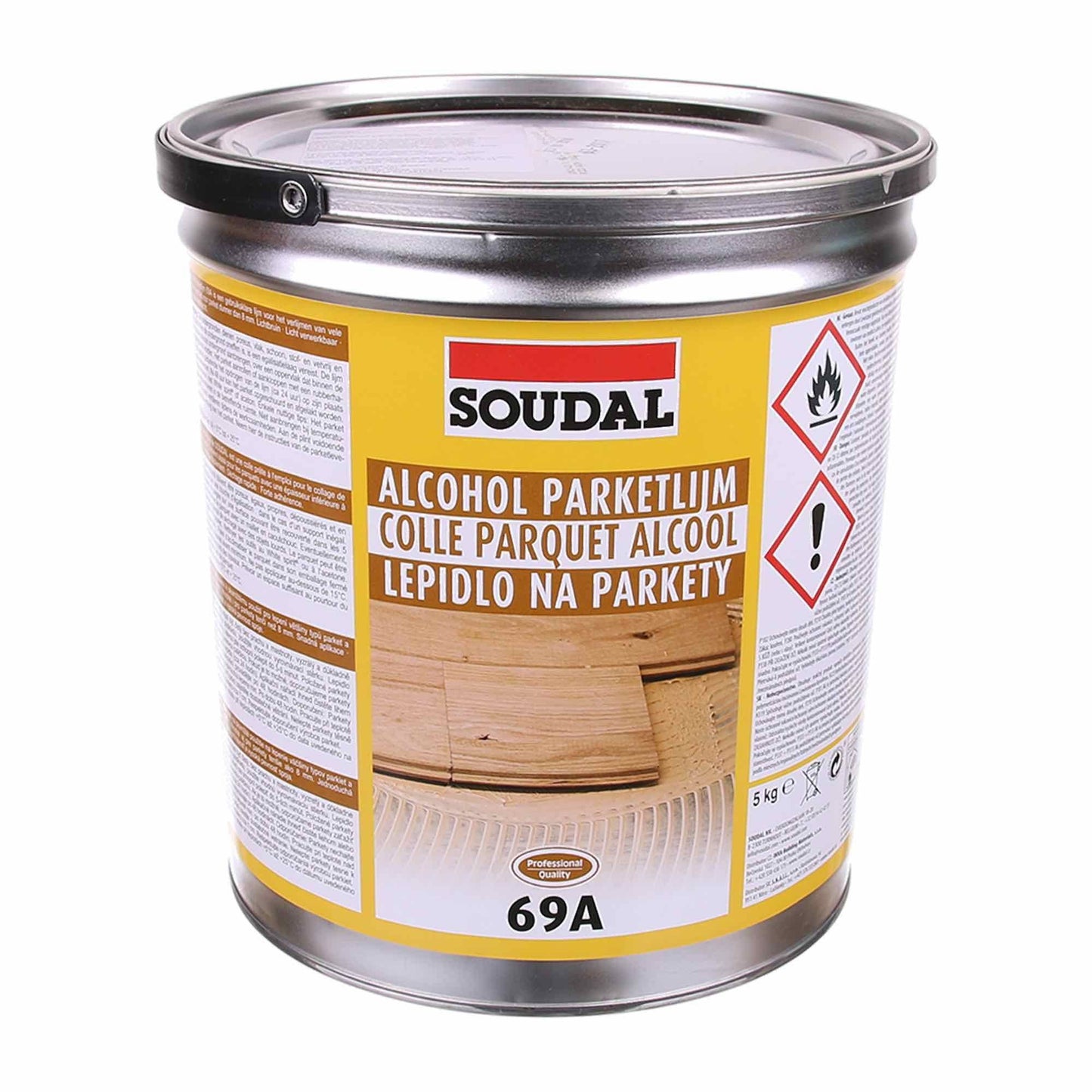 Adeziv Parchet Masiv și Stratificat Soudal 69A 5kg pentru lipirea parchetului