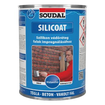 Agent de impregnare pentru fațade Soudal 1L - protecție hidroizolantă pentru zidărie