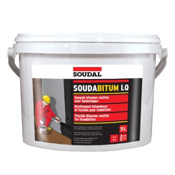 Hidroizolație Flexibilă Soudal Soudabitum LQ 5L - Protecție Avansată împotriva Infiltrațiilor