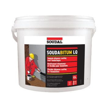 Hidroizolație Monocomponentă Soudal Soudabitum LQ 10L
