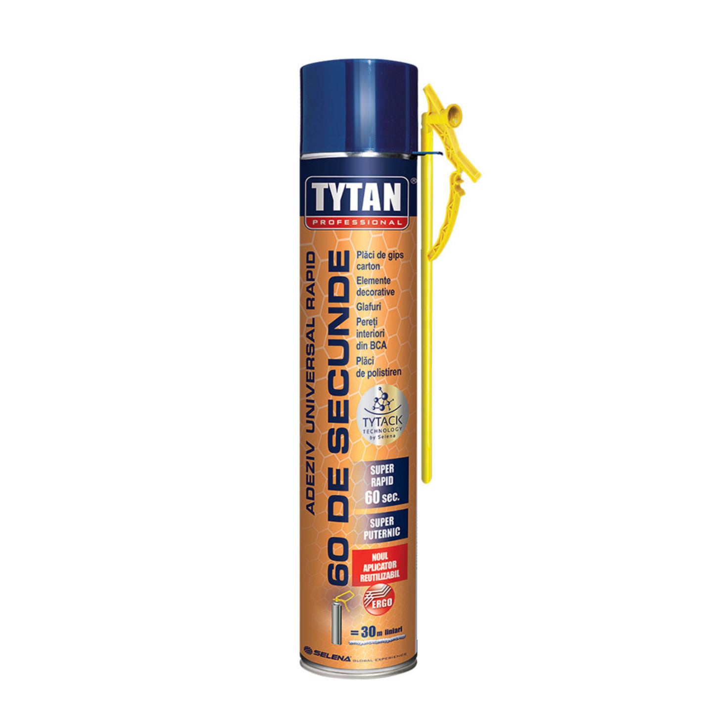 Tytan Professional 60 de Secunde - Adeziv Spumă cu Pai, 750 ml