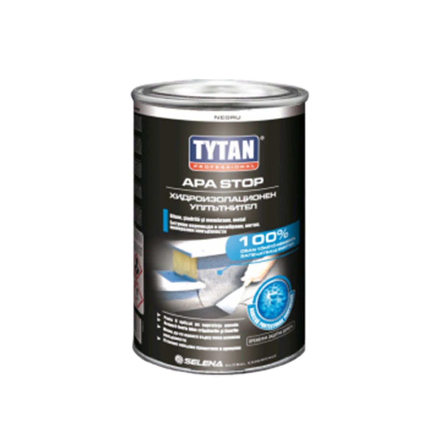 Etanșant Bituminos Tytan Apa Stop, 1 kg – Protecție Impermeabilă