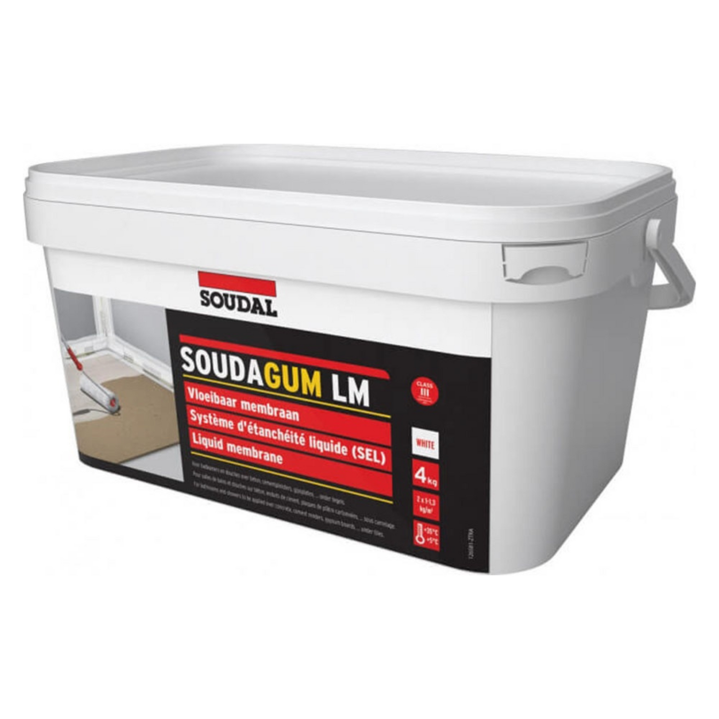 Soudal, SHS Membrana lichida Soudagum, 4kg