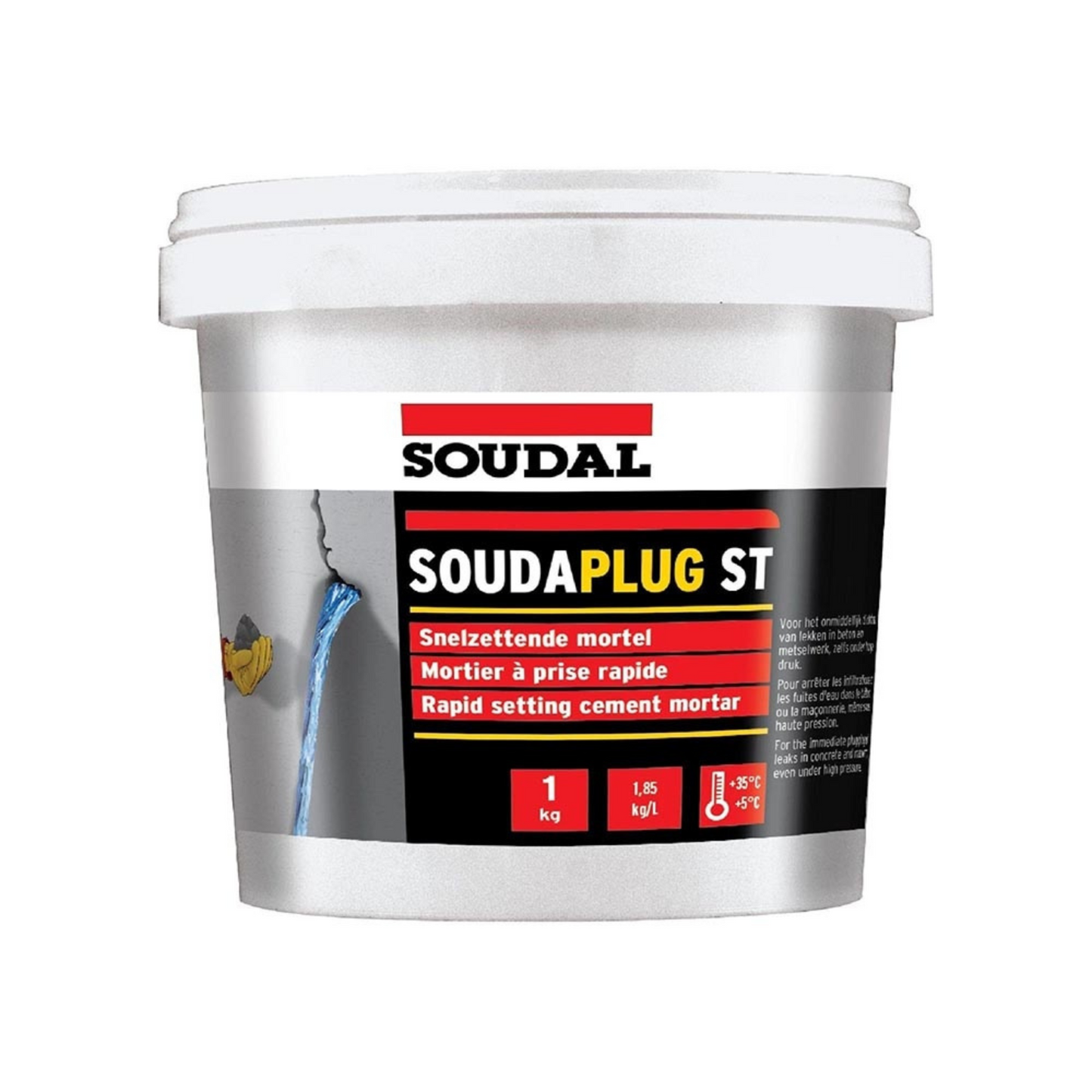 Soudaplug ST Gri 25kg