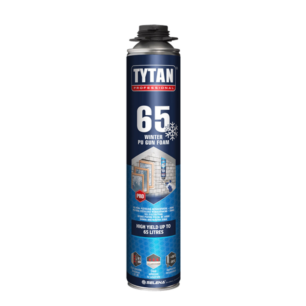 Tytan 65 Iarnă Spumă Poliuretanică 870 ml pentru pistol