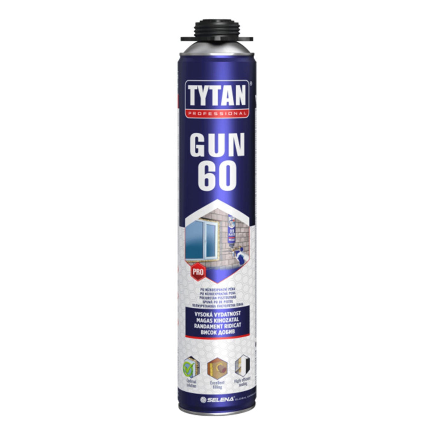 Tytan 60 Pro Spumă Poliuretanică 750 ml pentru pistol