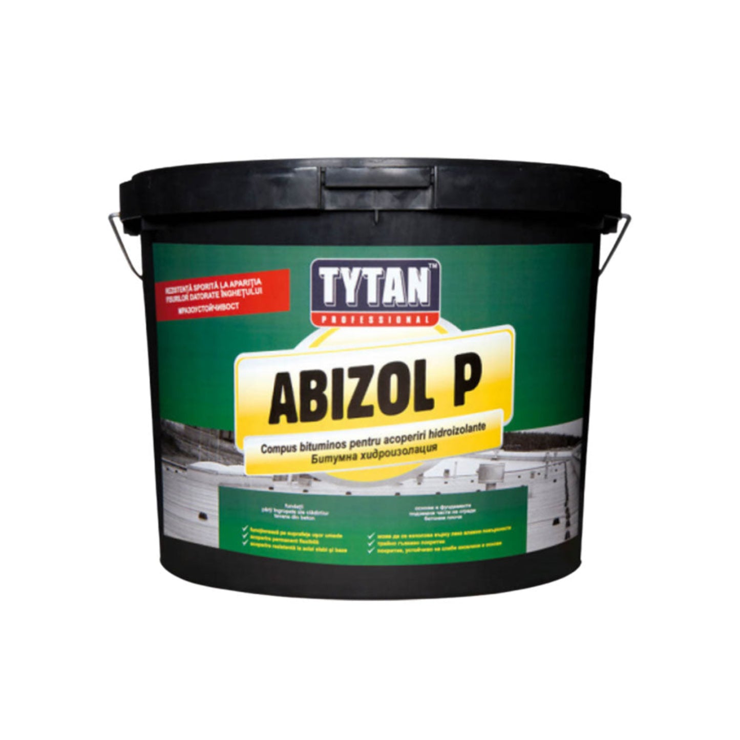 Strat Final Tytan Abizol P - 18 kg, Hidroizolație cu Solvent