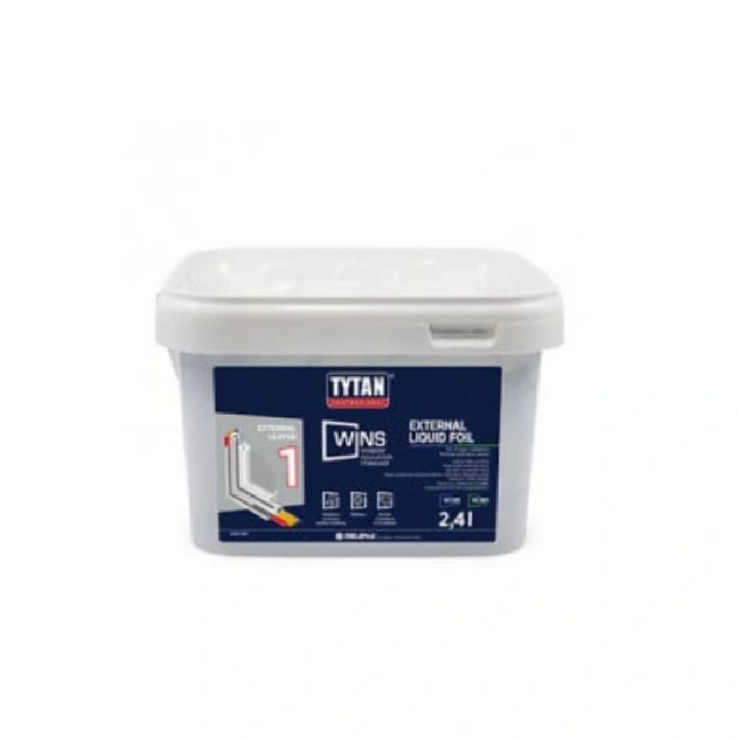 Tytan Wins Folie Exterioară Alb 2.4L