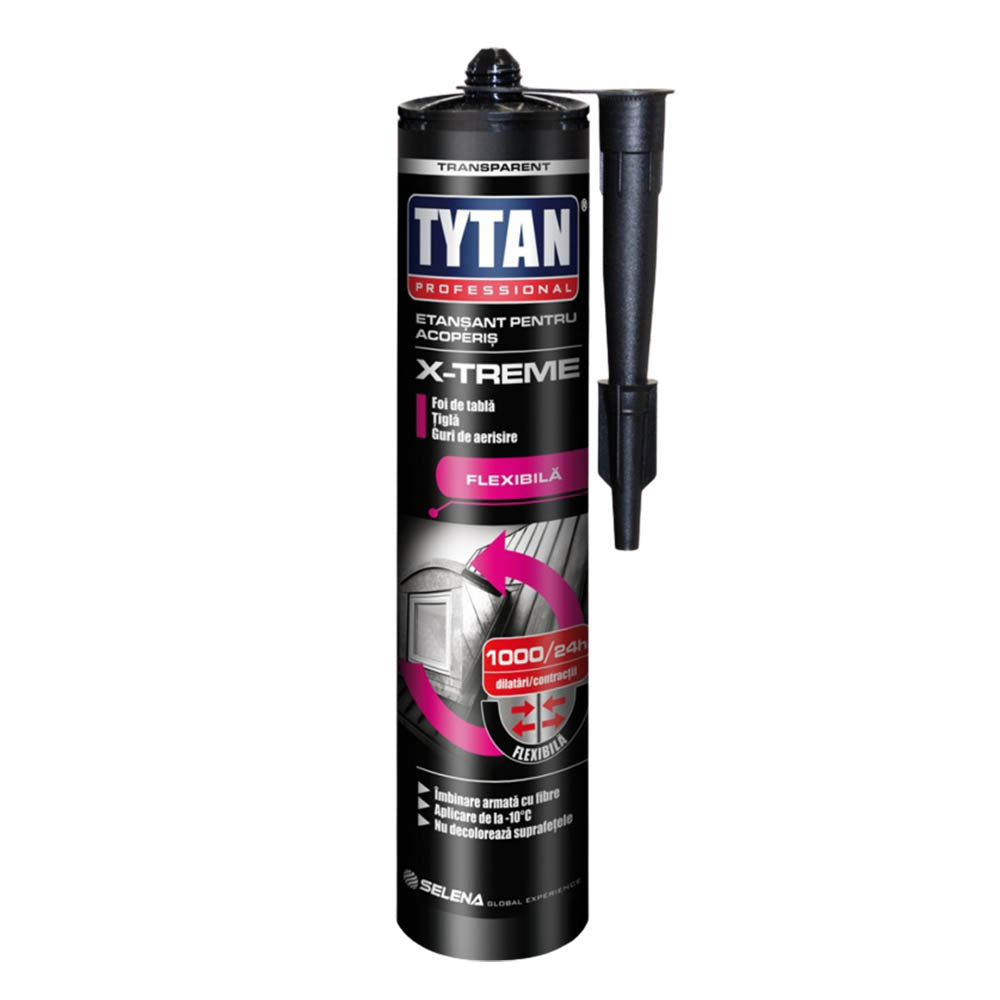 Tytan Etanșant Transparent X-TREME 280ml