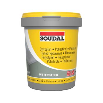 Adeziv Polistiren Soudal 28A 5kg pentru montajul plăcilor decorative de polistiren