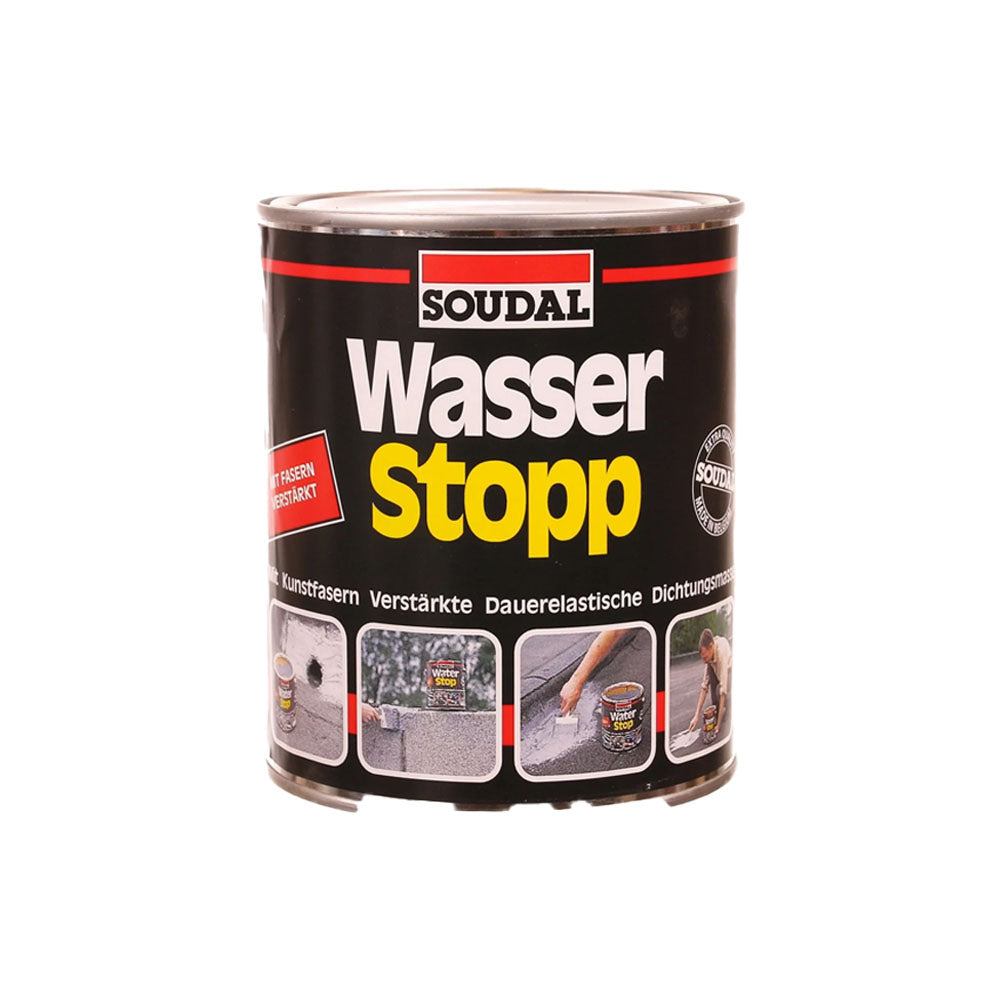Pastă Hidroizolantă Soudal Wasser Stop 750 ml - Gri, pentru Acoperiș