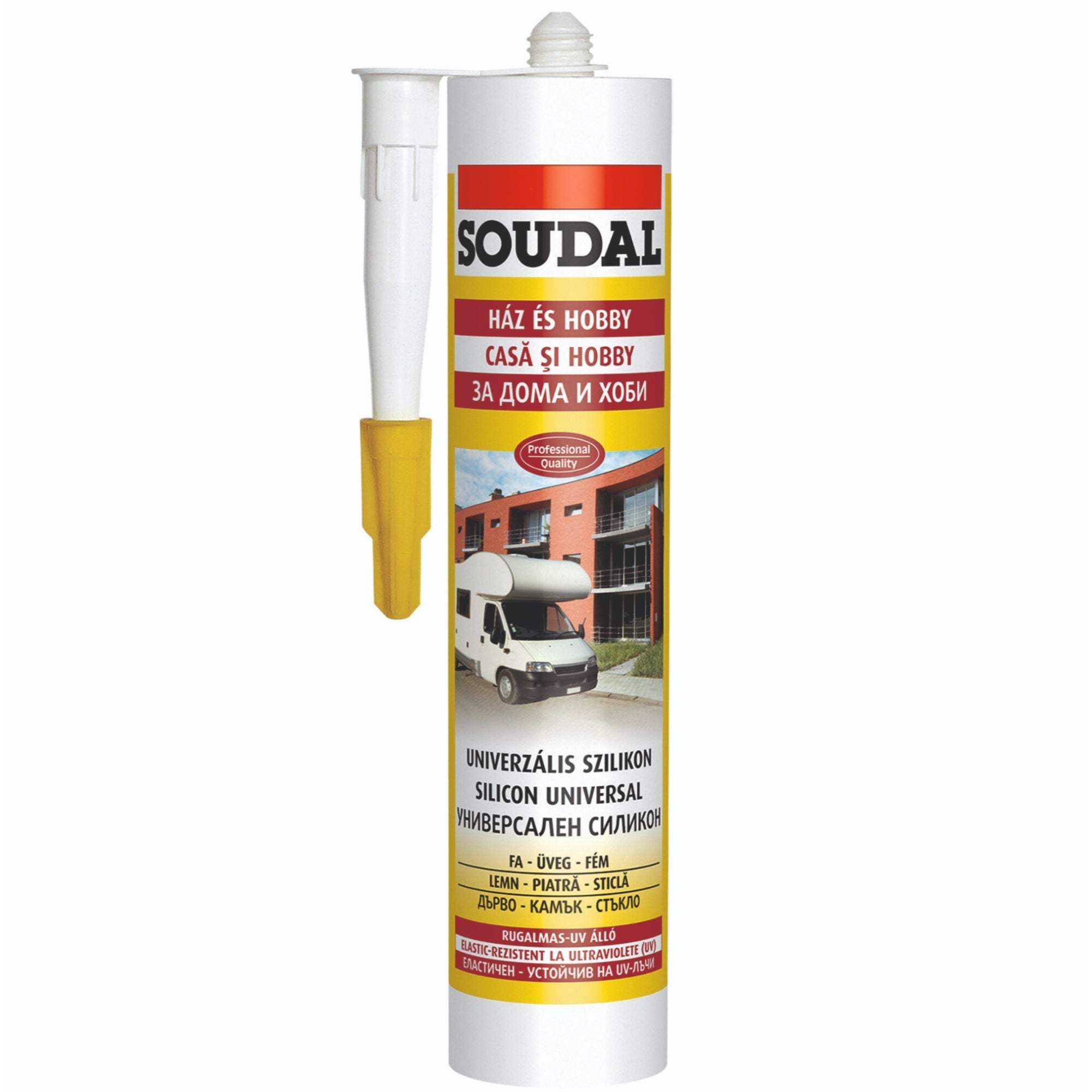 Silicon Universal Soudal 280 ml - Transparent