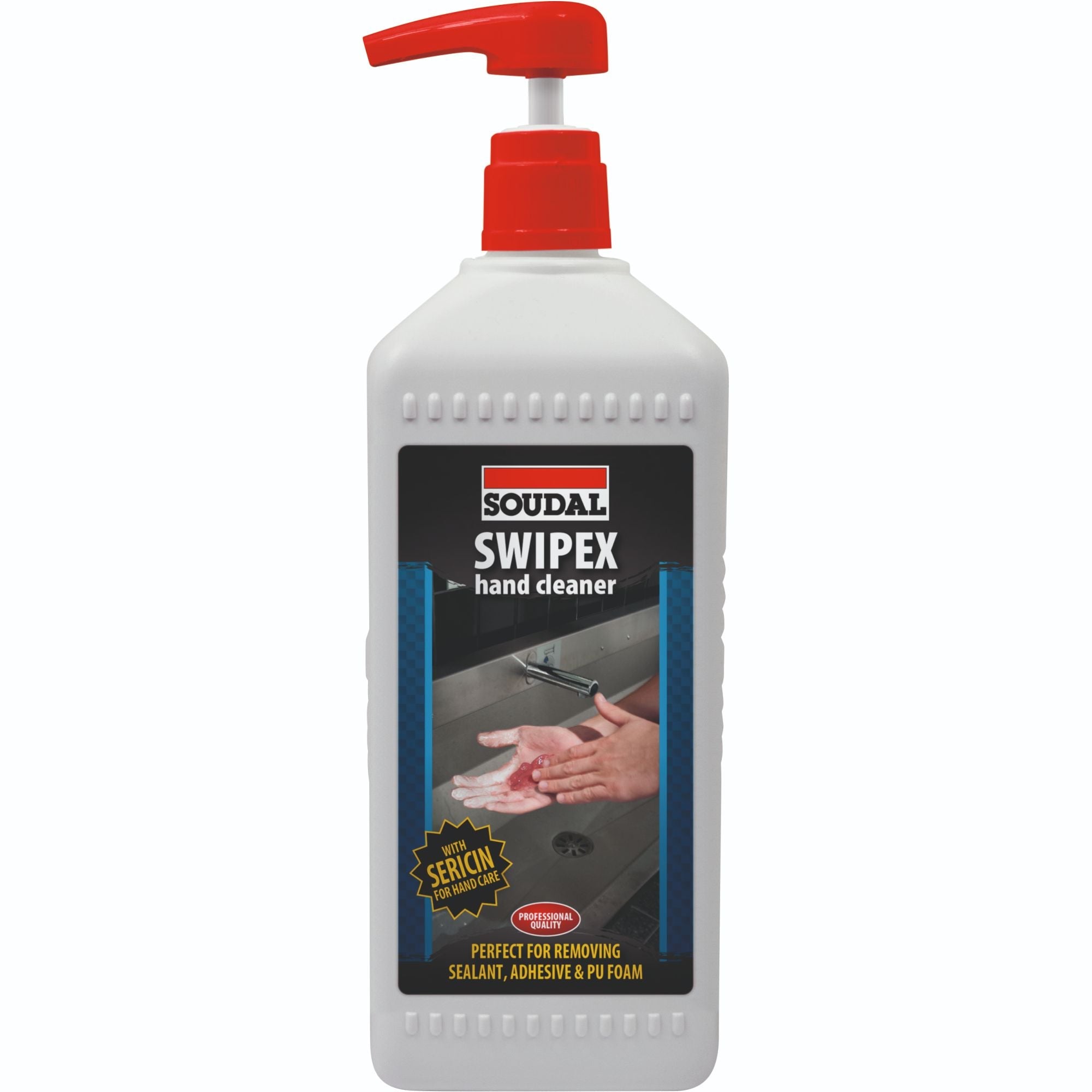 Soluție Lichidă pentru Curățarea Mâinilor Soudal Swipex 1L – Îndepărtare Eficientă a Murdăriei Persistente