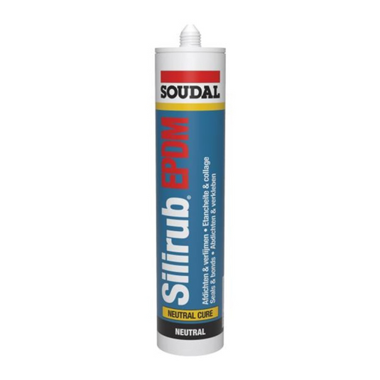 Soudal, SILIRUB EPDM, negru, 600ml