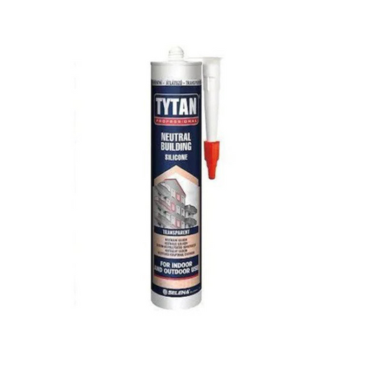 Tytan Silicon Neutru Transparent pentru Construcții - 280ml